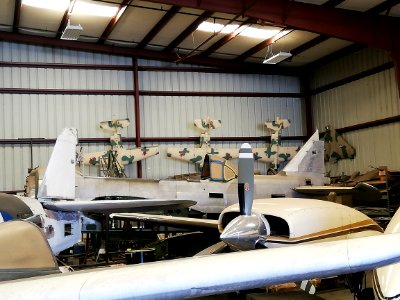 Unknown aircrafts at Planes of Fame Air Museum 20190920