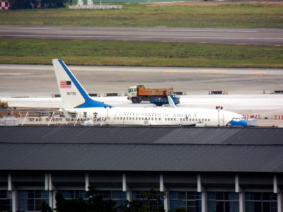 U.S. Air Force C-40C 05-0730 at Songshan Air Force Base 20130126