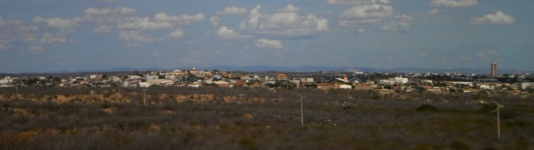 Vista de Caicó-RN da BR-427