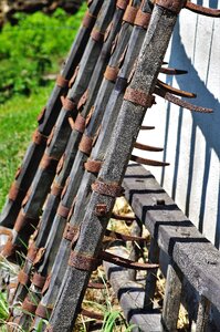 Wood rusty mountain farm