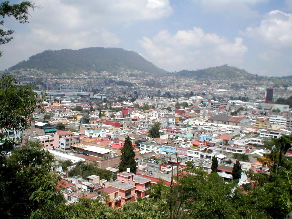 Vista de Toluca desde el Calvario de Toluca
