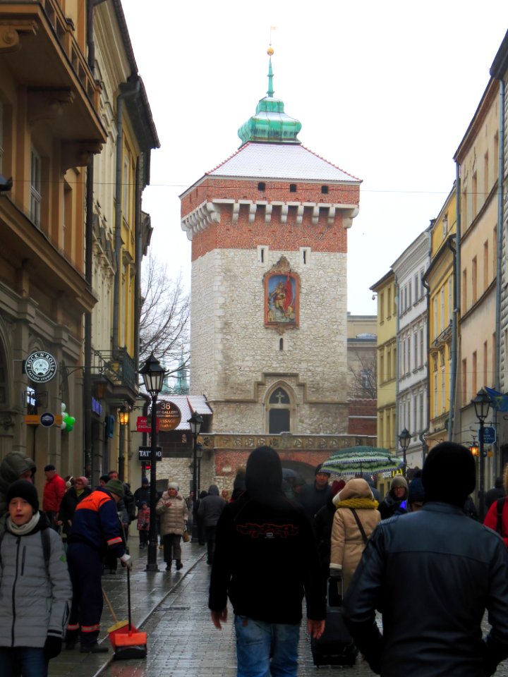 Ul. Floriańska w Krakowie 02