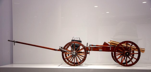 Voiture-pièce de canon de campagne - Musée de l' Armée - Paris