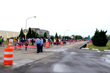 Visitors Leaving Hsinchu Air Force Base in the End of 2015 Open Day 20151121