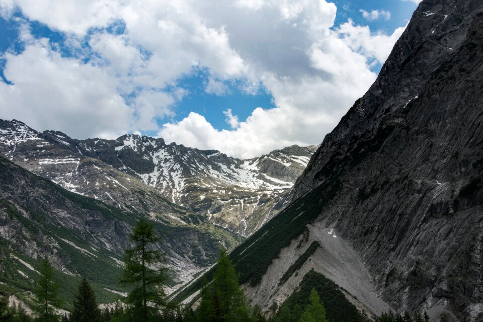 Rocks alps inhospitable