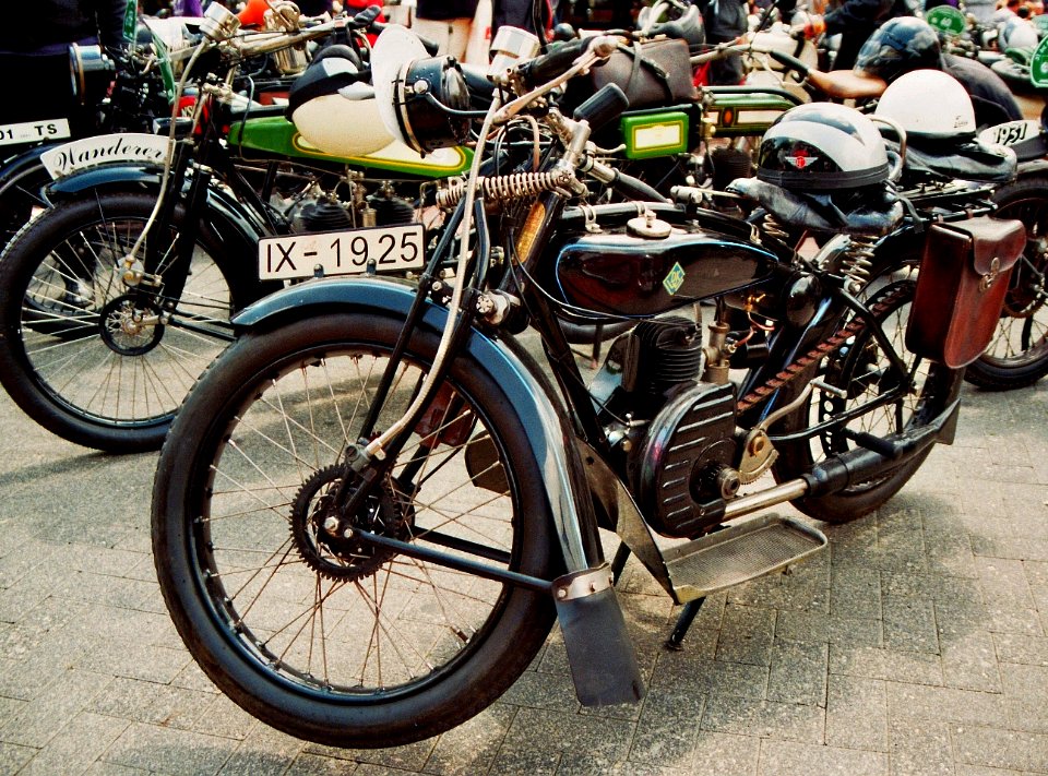 Vintage DKW Motorrad