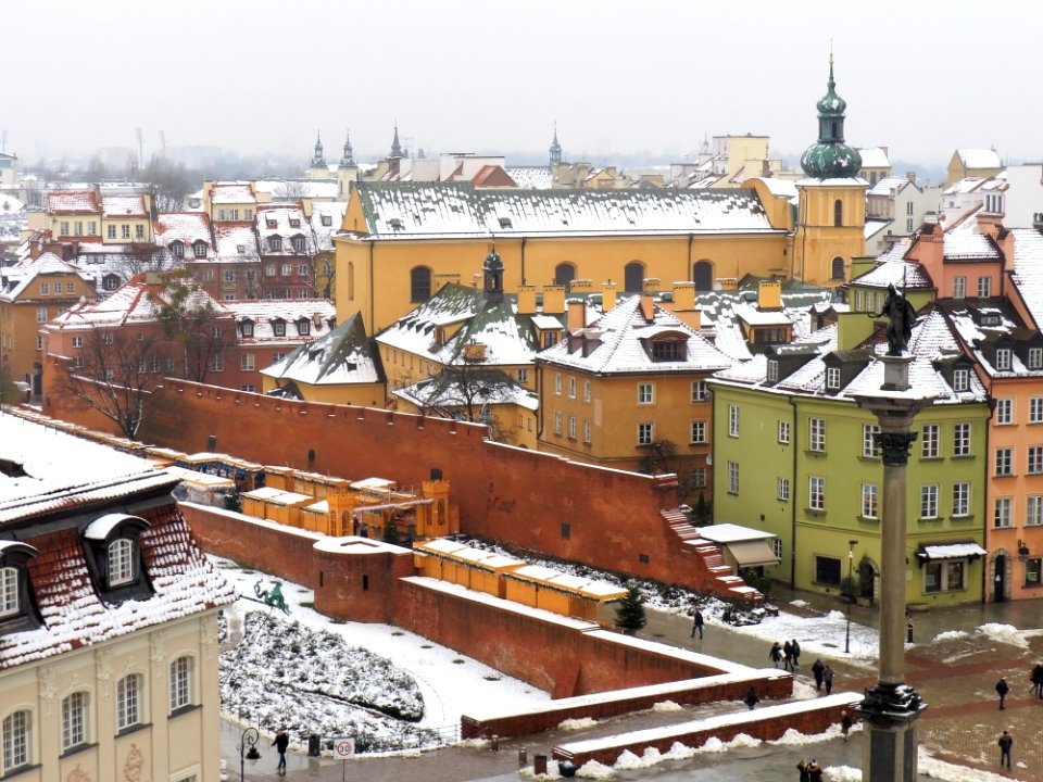 Warszawa dachy Starego Miasta 10
