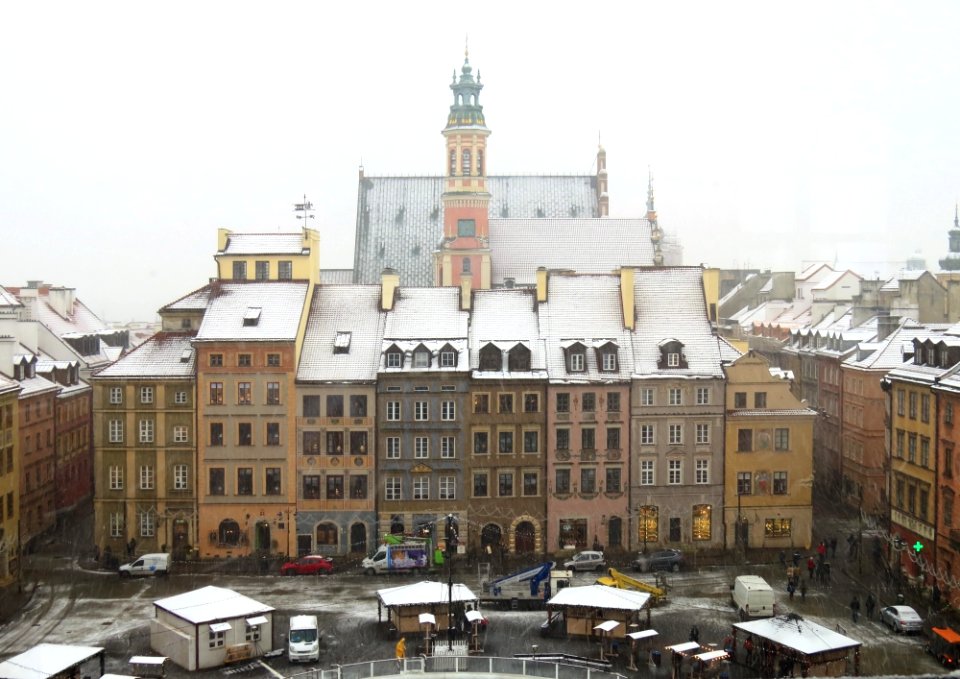 Warszawa dachy Starego Miasta 07