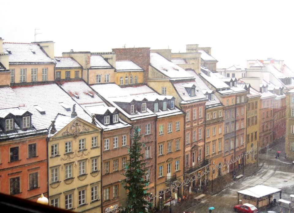 Warszawa dachy Starego Miasta 09
