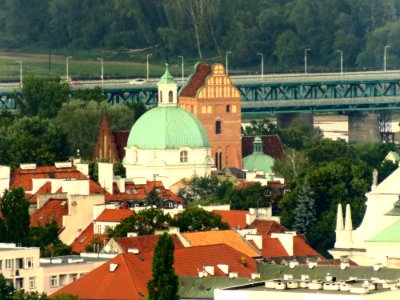 Warszawa Nowe Miasto widok z PKiN