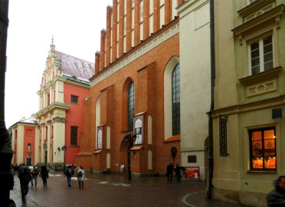 Warszawa kościoły na Świętojańskiej 01