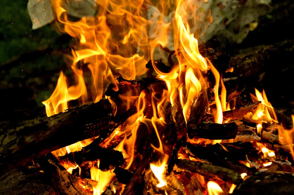 Bonfire burning tourism