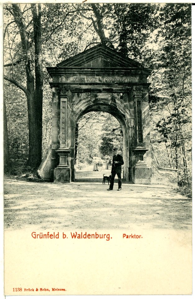 01138-Grünfeld-1899-Parktor-Brück & Sohn Kunstverlag