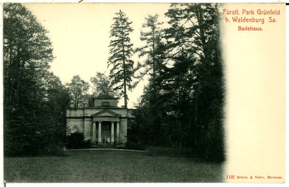 01137-Grünefeld-1899-Park und Badehaus-Brück & Sohn Kunstverlag