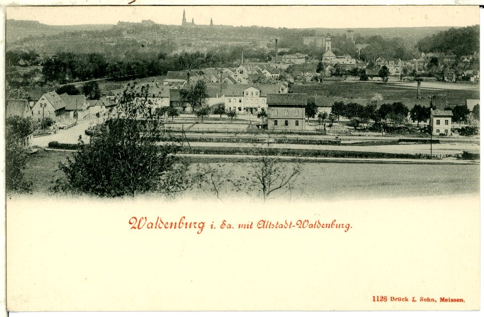 01128-Waldenburg-1899-mit Altstadt-Brück & Sohn Kunstverlag