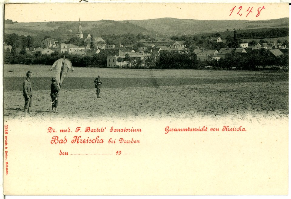 01248-Kreischa-1899-Gesamtansicht-Brück & Sohn Kunstverlag