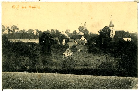 01114-Heynitz-1899-Blick auf Heynitz-Brück & Sohn Kunstverlag