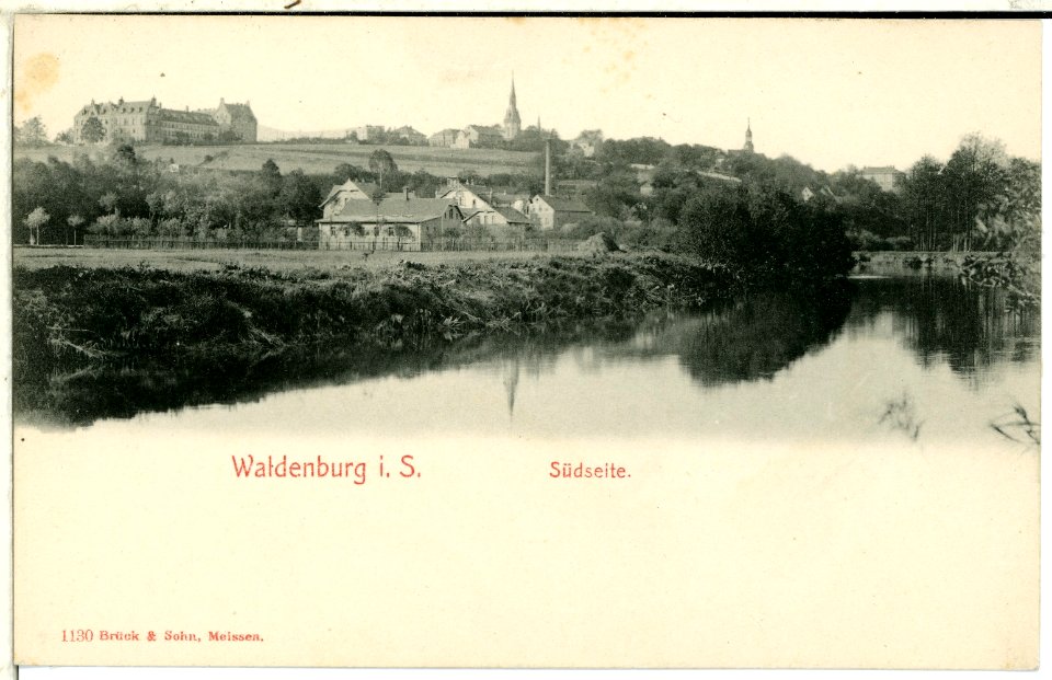 01130-Waldenburg-1899-Südseite-Brück & Sohn Kunstverlag