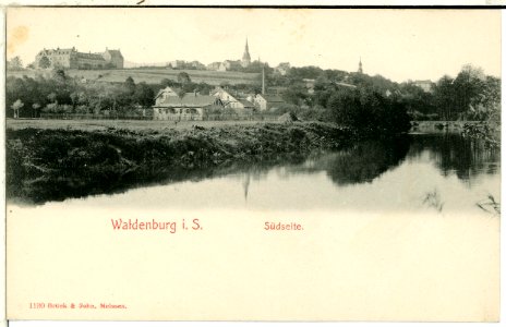 01130-Waldenburg-1899-Südseite-Brück & Sohn Kunstverlag