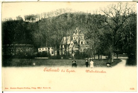 01122-Eichwald-1899-Waldschlösschen-Brück & Sohn Kunstverlag
