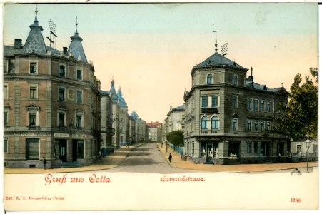 01186-Cotta-1899-Heinrichstraße-Brück & Sohn Kunstverlag