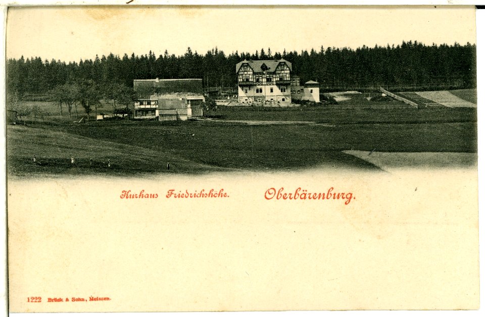 01222-Oberbärenburg-1899-Kurhaus Friedrichshöhe-Brück & Sohn Kunstverlag