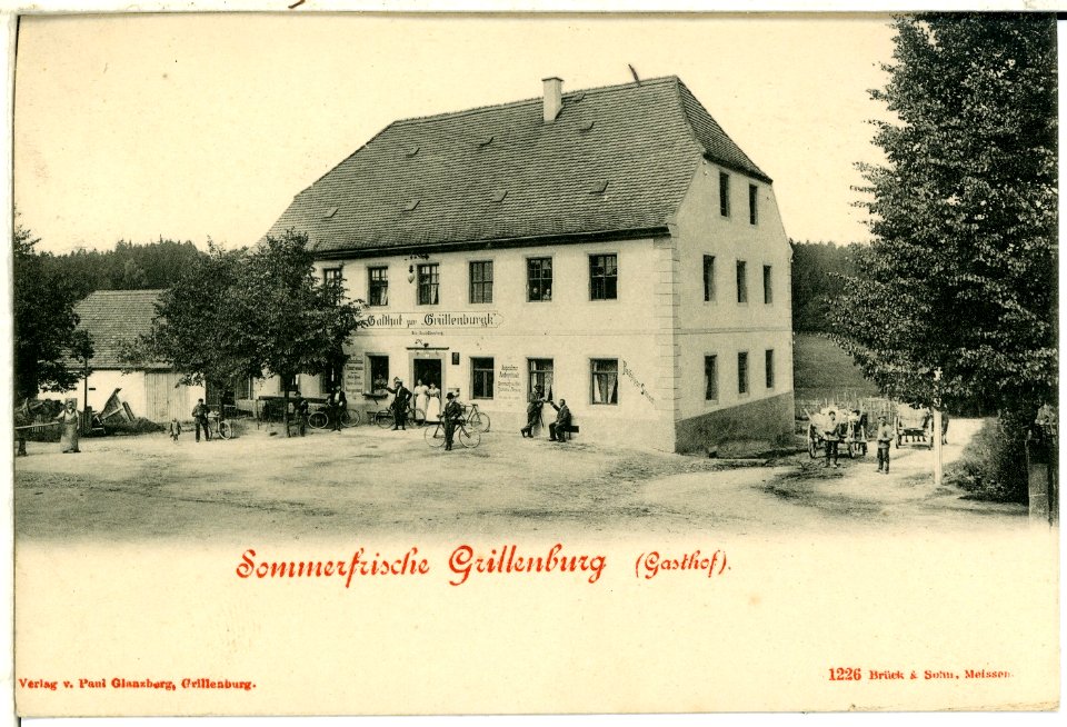 01226-Grillenburg-1899-Gasthof-Brück & Sohn Kunstverlag