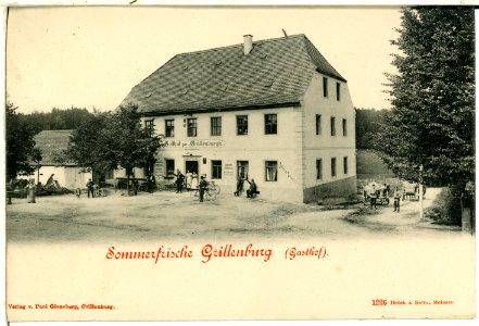 01226-Grillenburg-1899-Gasthof-Brück & Sohn Kunstverlag