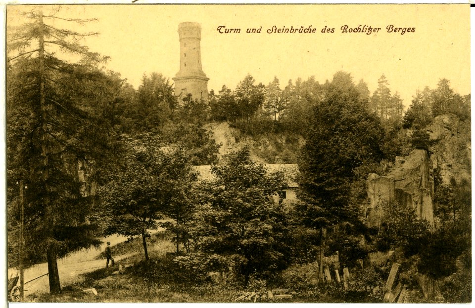 01192-Rochlitz-1899-Turm und Steinbrüche des Rochlitzer Berges-Brück & Sohn Kunstverlag