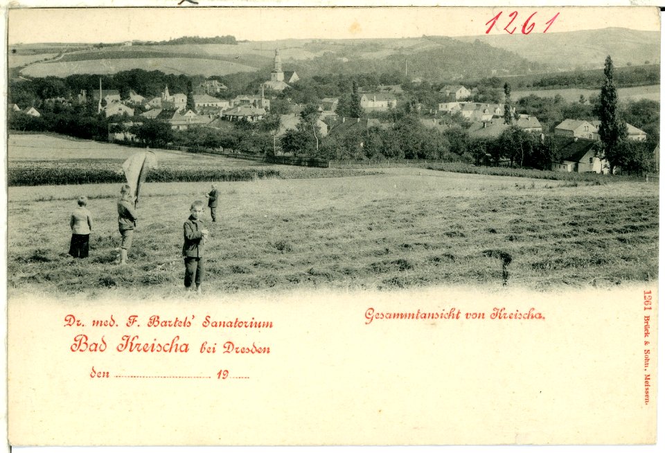 01261-Kreischa-1899-Gesamtansicht-Brück & Sohn Kunstverlag