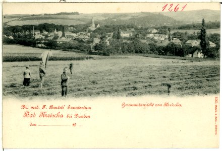 01261-Kreischa-1899-Gesamtansicht-Brück & Sohn Kunstverlag