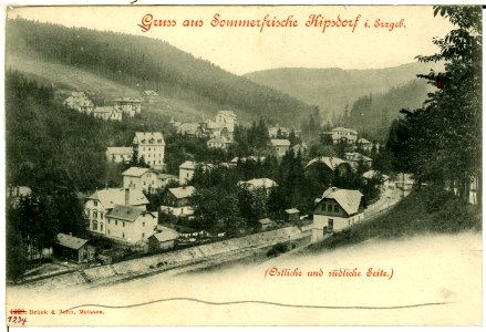 01234-Kipsdorf-1899-Blick auf Kipsdorf, östliche und südliche Seite-Brück & Sohn Kunstverlag