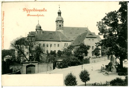 01176-Dippoldiswalde-1899-Bismarckplatz-Brück & Sohn Kunstverlag