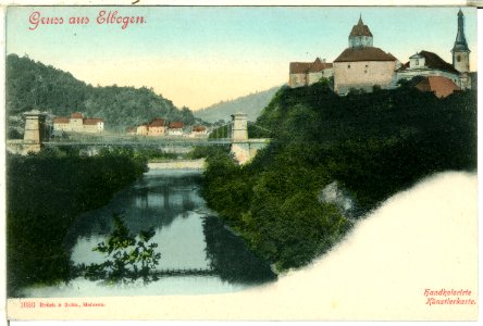 01030-Elbogen-1899-Schloß, Stadt und Brücke Elbogen-Brück & Sohn Kunstverlag