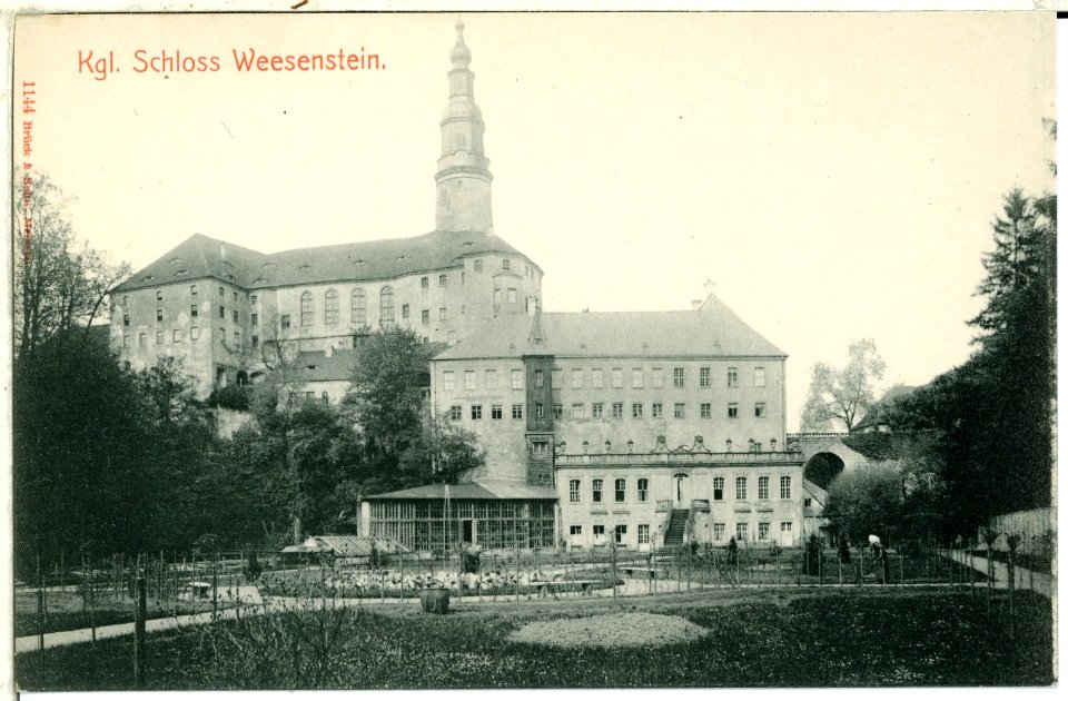 01144-Weesenstein-1899-Schloß-Brück & Sohn Kunstverlag