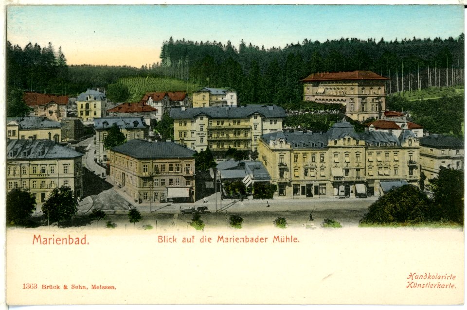 01363-Marienbad-1899-Marienbader Mühle-Brück & Sohn Kunstverlag