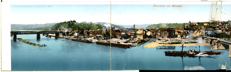 01000-Meißen-1899-Panorama (3-teilig)-Brück & Sohn Kunstverlag