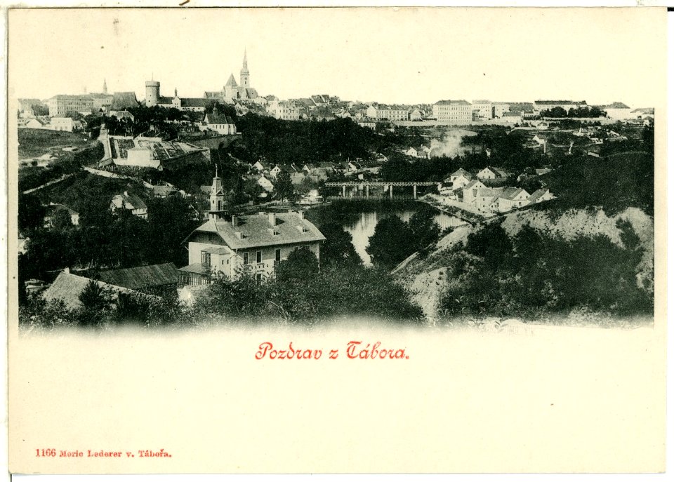 01166-Tabor-1899-Blick auf Tabor-Brück & Sohn Kunstverlag