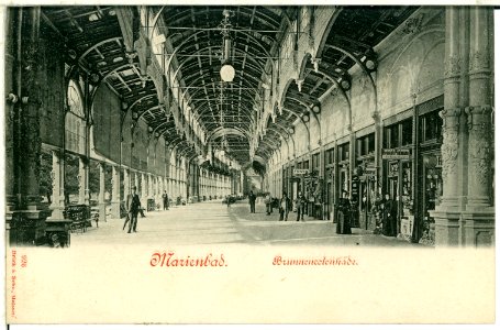 00926-Marienbad-1899-Brunnencolonade-Brück & Sohn Kunstverlag