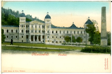 01361-Marienbad-1899-Neubad-Brück & Sohn Kunstverlag