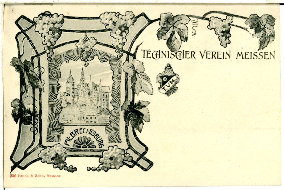 00956-Meißen-1899-vom technischen Verein-Brück & Sohn Kunstverlag