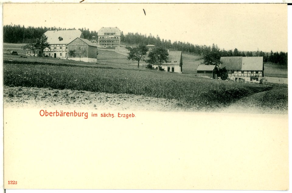 01223-Oberbärenburg-1899-Ansicht-Brück & Sohn Kunstverlag