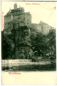 01024-Waldheim-1899-Schloß Kriebstein mit Wehr-Brück & Sohn Kunstverlag
