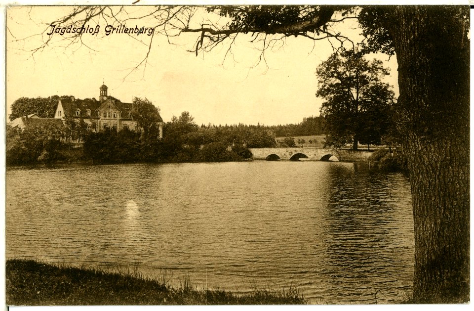 01231-Grillenburg-1899-Jagdschloß-Brück & Sohn Kunstverlag