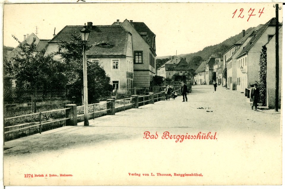 01274-Berggießhübel-1899-Straße-Brück & Sohn Kunstverlag