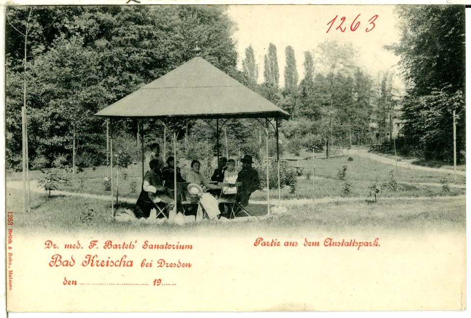 01263-Kreischa-1899-Anstaltspark-Brück & Sohn Kunstverlag