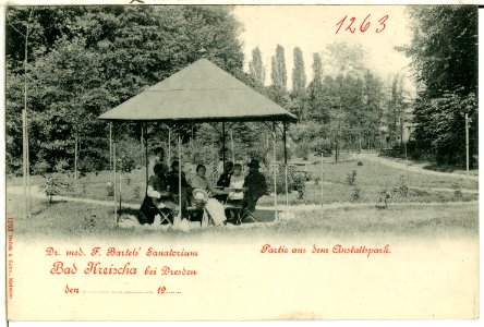 01263-Kreischa-1899-Anstaltspark-Brück & Sohn Kunstverlag