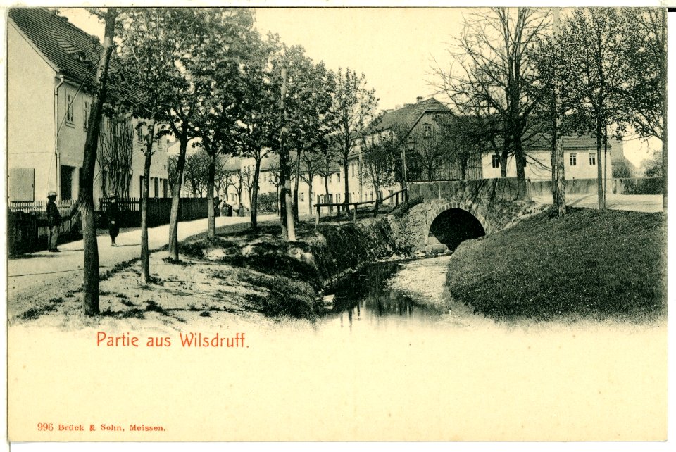 00996-Wilsdruff-1899-Stadtansicht-Brück & Sohn Kunstverlag
