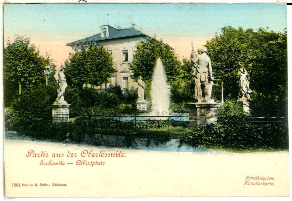 01281-Serkowitz-1899-Albertsplatz-Brück & Sohn Kunstverlag