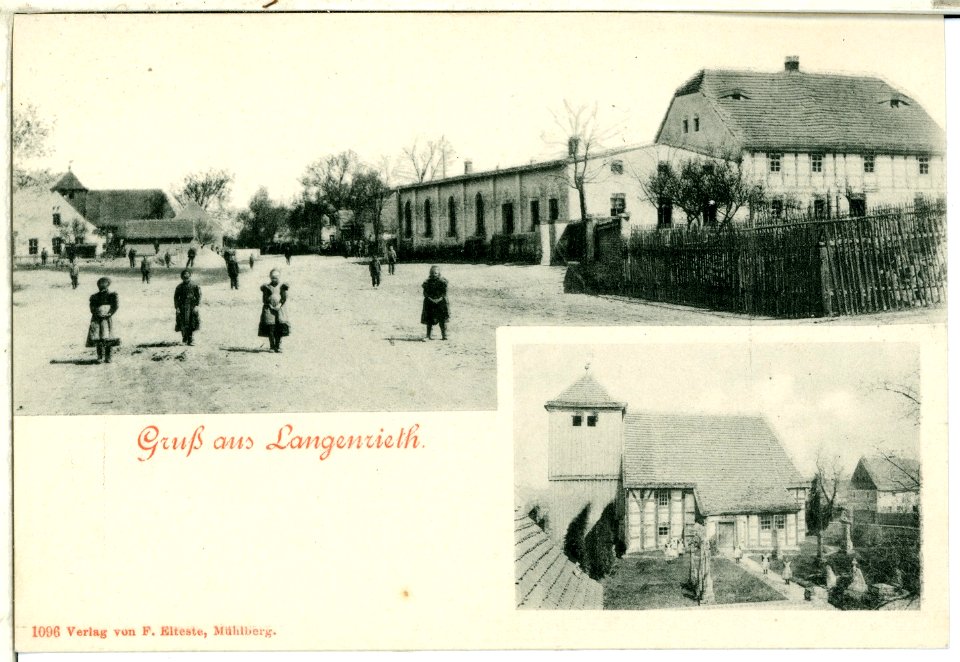 01096-Langenrieth-1899-Blick ins Dorf-Brück & Sohn Kunstverlag